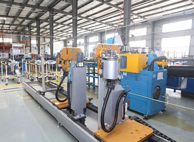 Dual-Robot Automatic Pipe Bending Machine